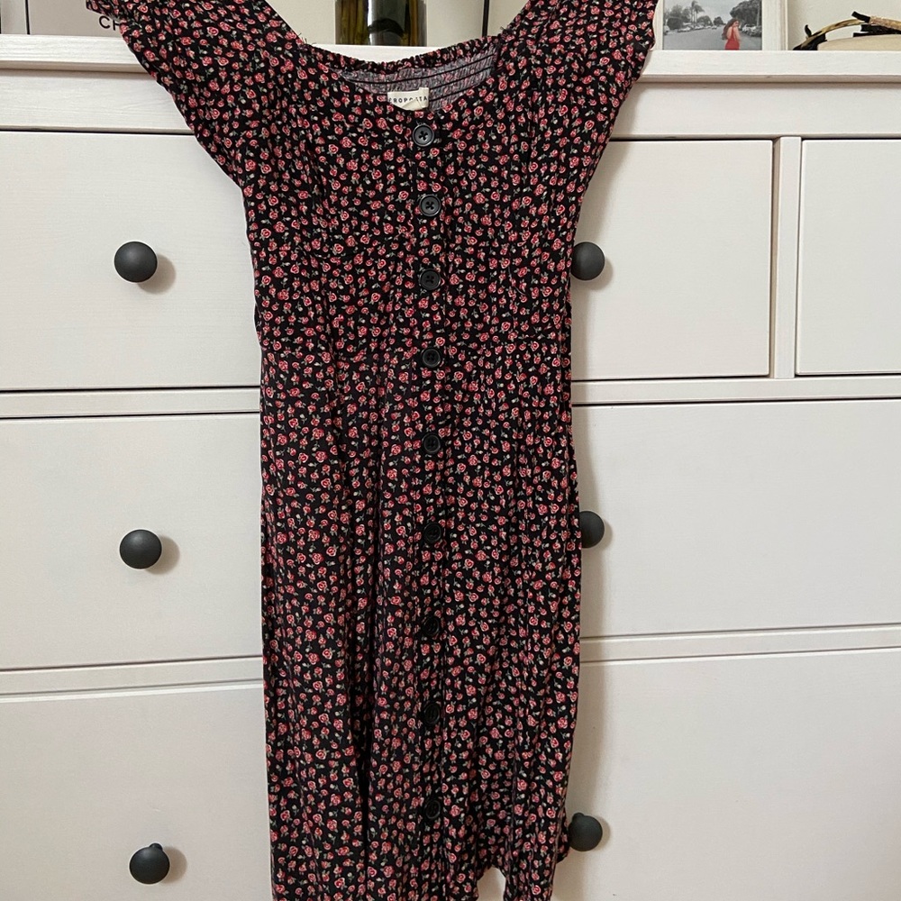 Off the shoulder dress